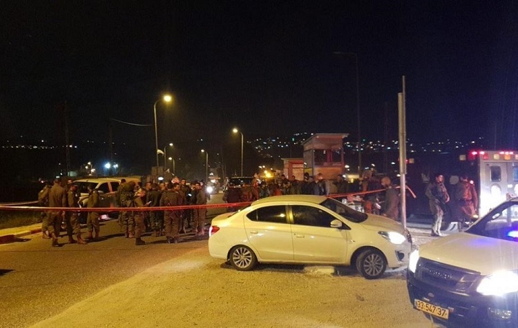 عملية اطلاق نار في مستوطنة كريات اربع